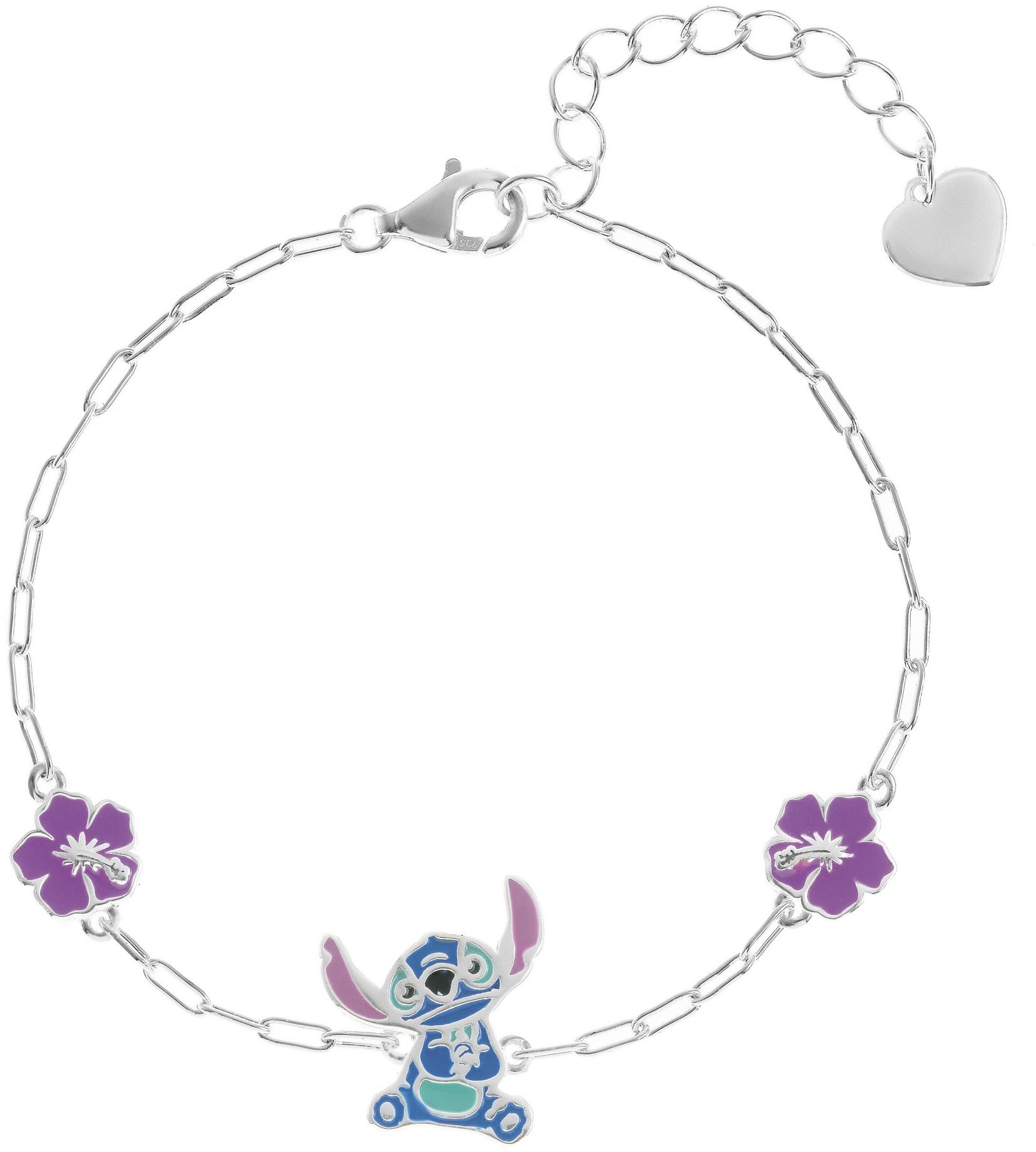 Disney Detský náramok Lilo & Stitch strieborný BS00095SL-65.CS (Ag 925/1000, 5 g)