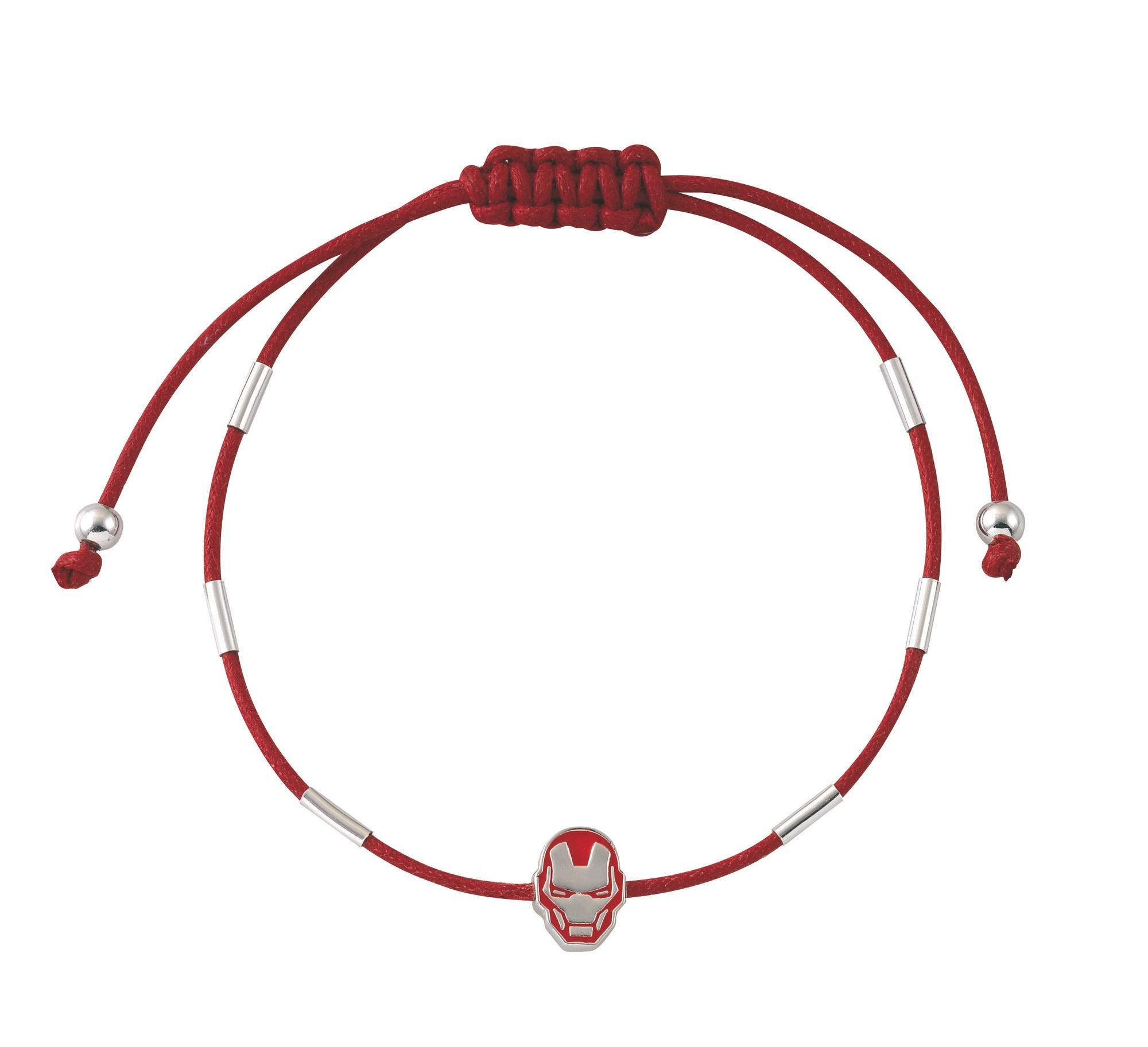 Disney Detský náramok Iron Man Marvel textilný BS00065RNRL.CS