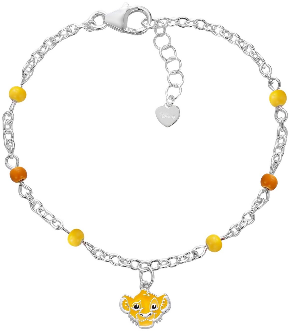 Disney Detský náramok Mini Lion king strieborný BS00105SL-47.CS (Ag 925/1000, 1,4 g)