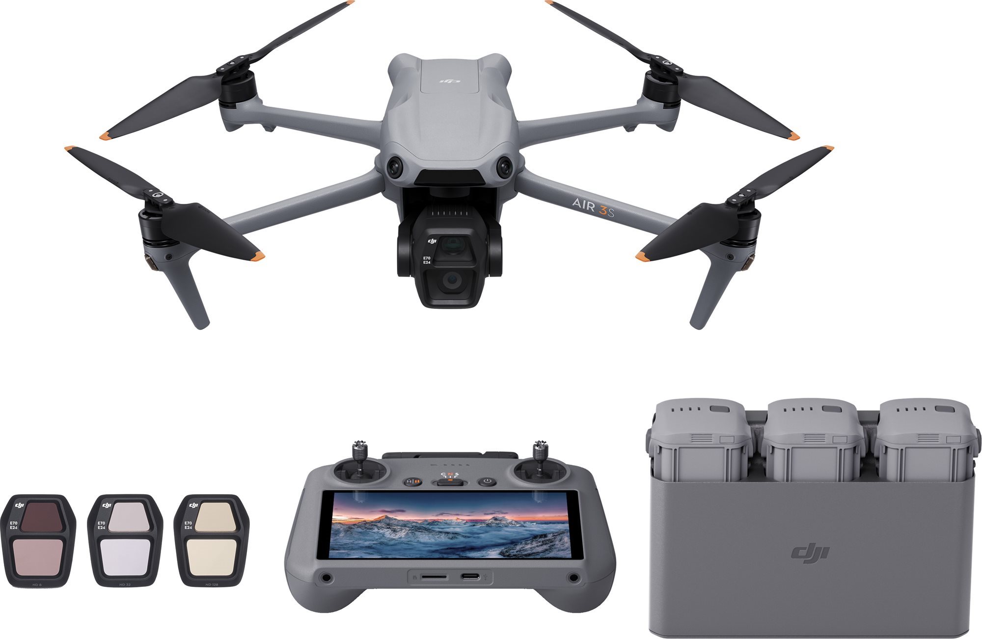 DJI Air 3S Fly More Combo (DJI RC 2)