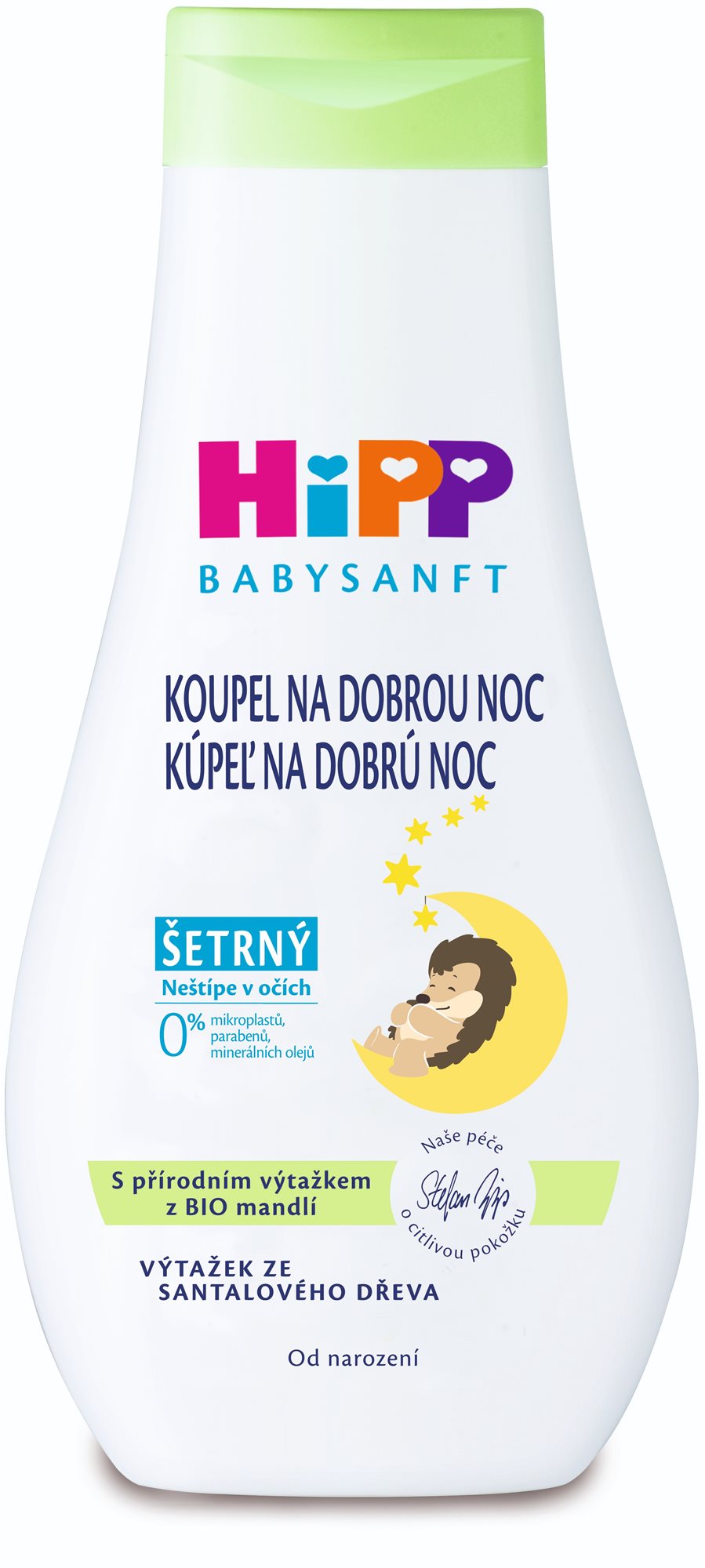 Hipp Babysanft - Pena do kúpeľa Na dobrú noc, 350 ml
