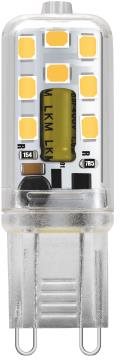 SMD LED Capsule číra 3 W/G9/230 V/3000 K/250 Lm/300°
