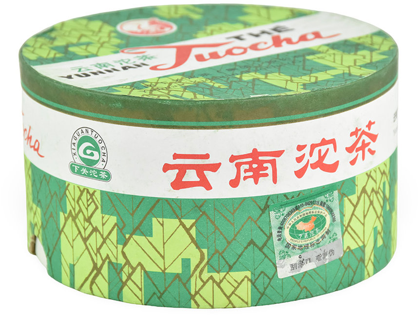 ORIENTAL Čierny čaj China Yunnan Pu-erh Shu Tuo Cha Xiao Fa Thé 2010 100 g