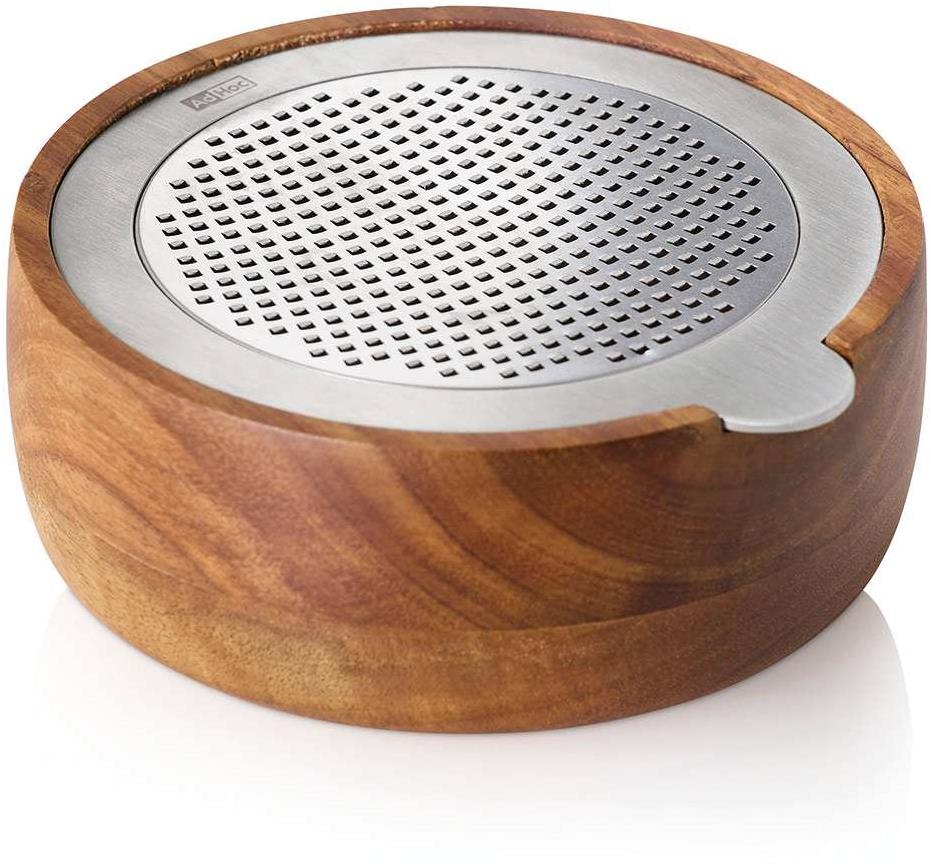 AdHoc jemné strúhadlo Cut & Serve so zásobníkom, priemer 13,3 cm