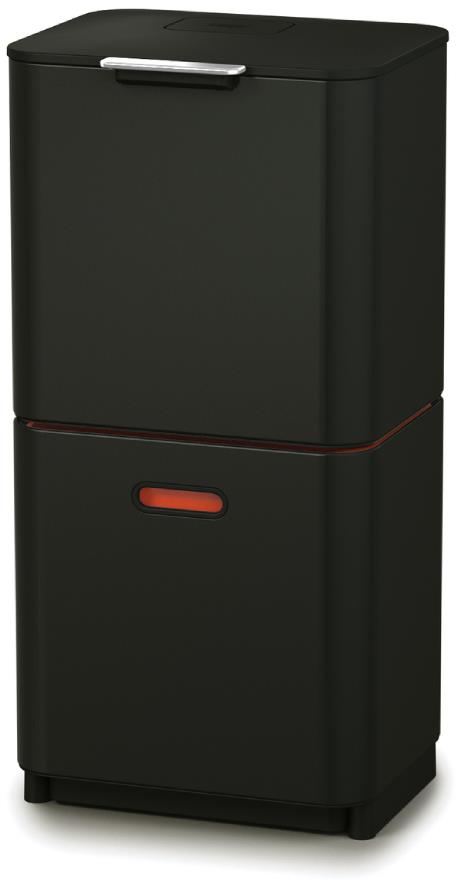 Joseph Joseph Totem Max 30106 Koše na triedený odpad 60L, carbon black
