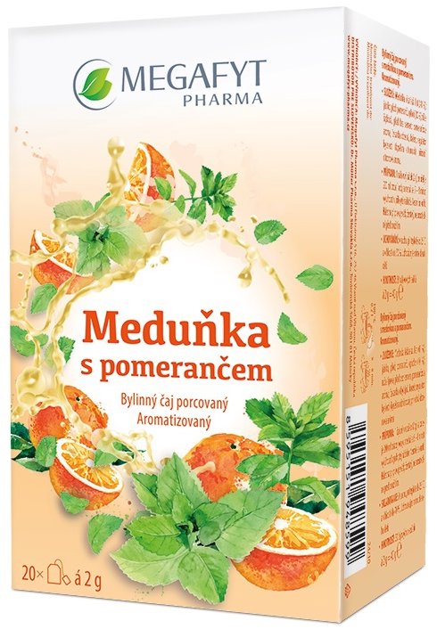 Megafyt Medovka s pomarančom 20× 2 g