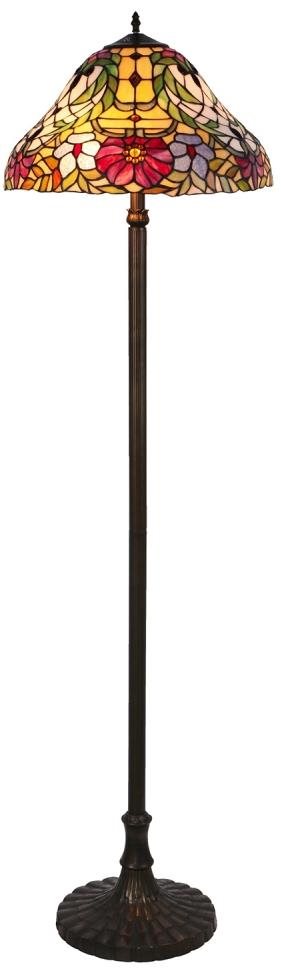 Rabalux – Tiffany stojacia lampa 2× E27/60 W/230 V