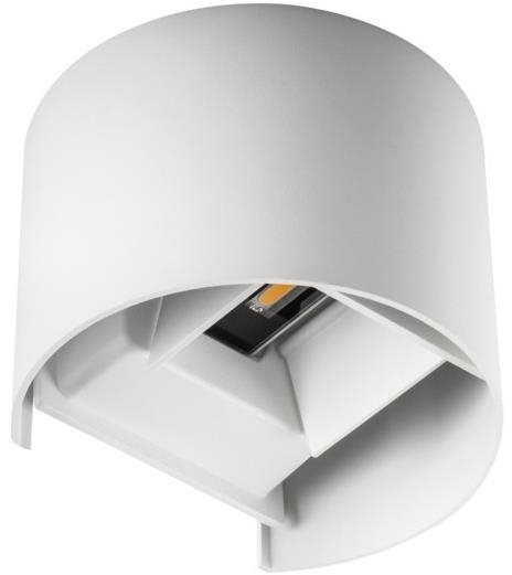 LED Vonkajšie nástenné svietidlo REKA LED/7 W/230 V IP54 biele