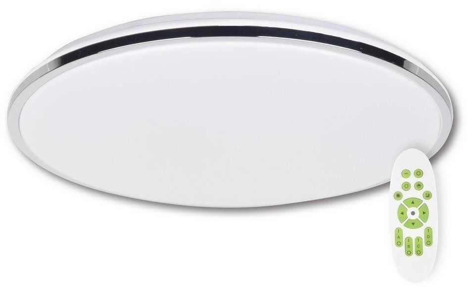 Top Light Silver KXL RC – LED Stmievateľné stropné svietidlo na diaľkové ovládanie LED/51 W/230 V