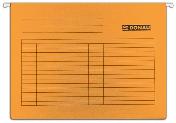 DONAU závesné A4, oranžové – balenie 5 ks