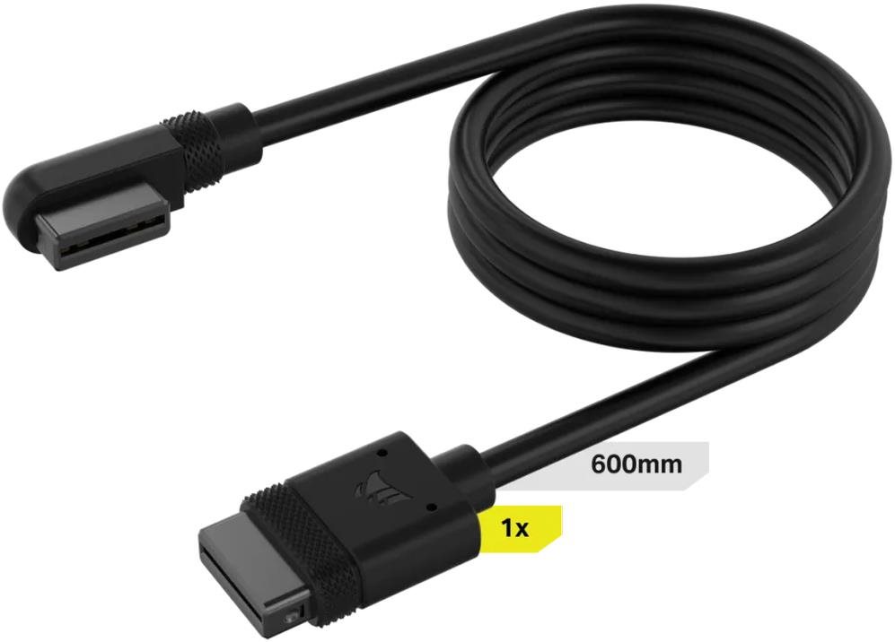 CORSAIR iCUE LINK Slim 90° Cable 600 mm