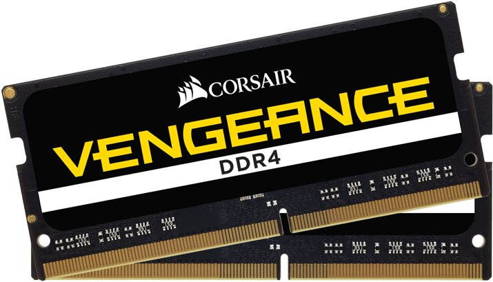 Corsair SO-DIMM 32 GB KIT DDR4 2666 MHz CL18 Vengeance čierna