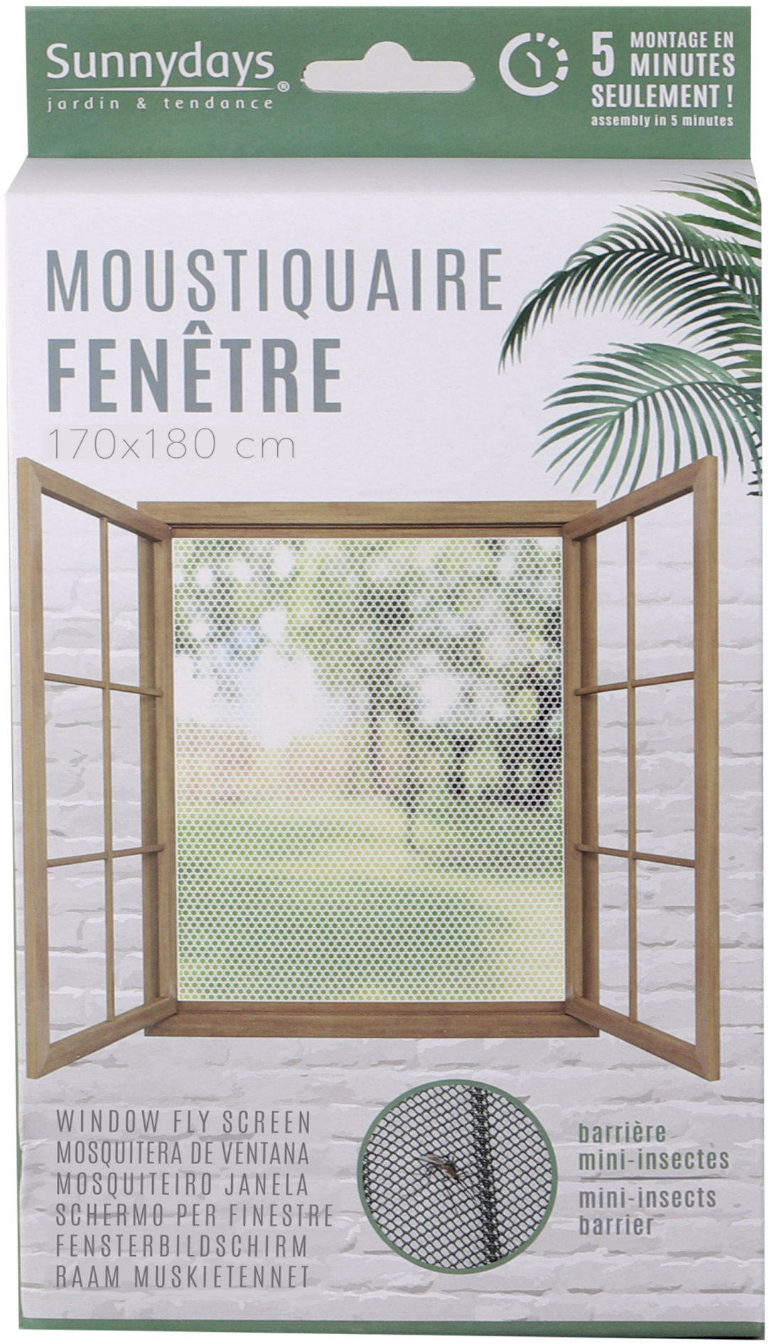 Dochtmann Sieť proti hmyzu, moskytiéra 170 × 180 cm