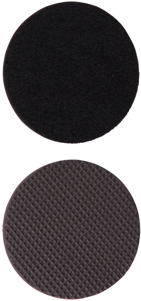 DOCHTMANN Sada filcových podložiek čierna 50 ks