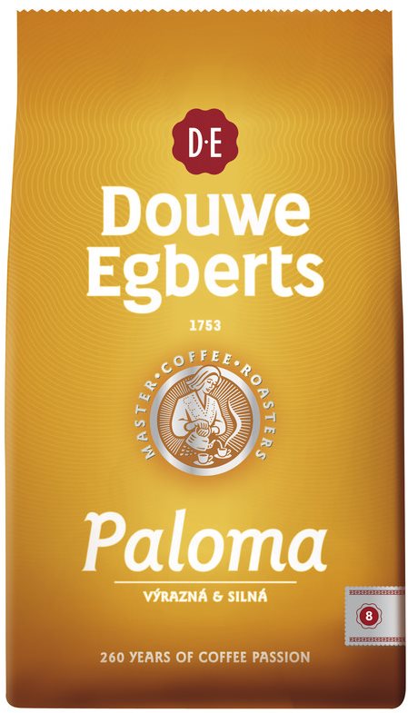 Douwe Egberts Paloma, mletá káva, 250 g