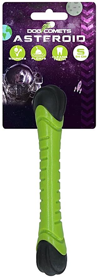 Dog Comets Asteroid tyč na aportovanie zelená S/24 cm