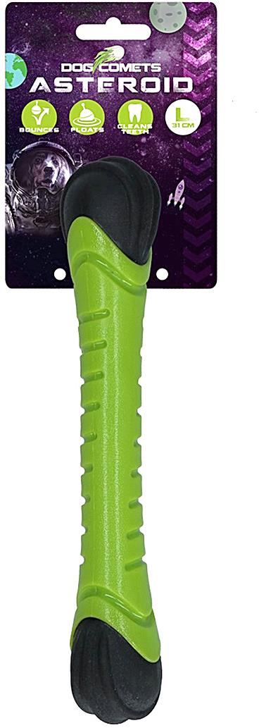 Dog Comets Asteroid tyč na aportovanie zelená L/31 cm