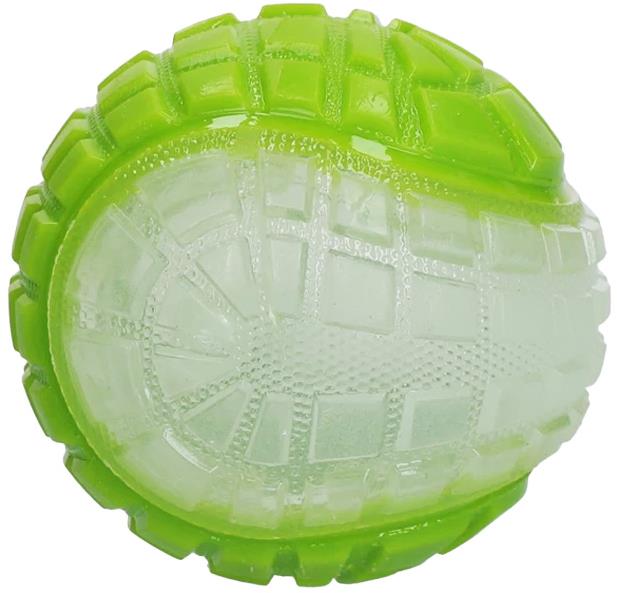 Dog Comets Dark Moon svietiaca lopta zelená M/7,5 cm