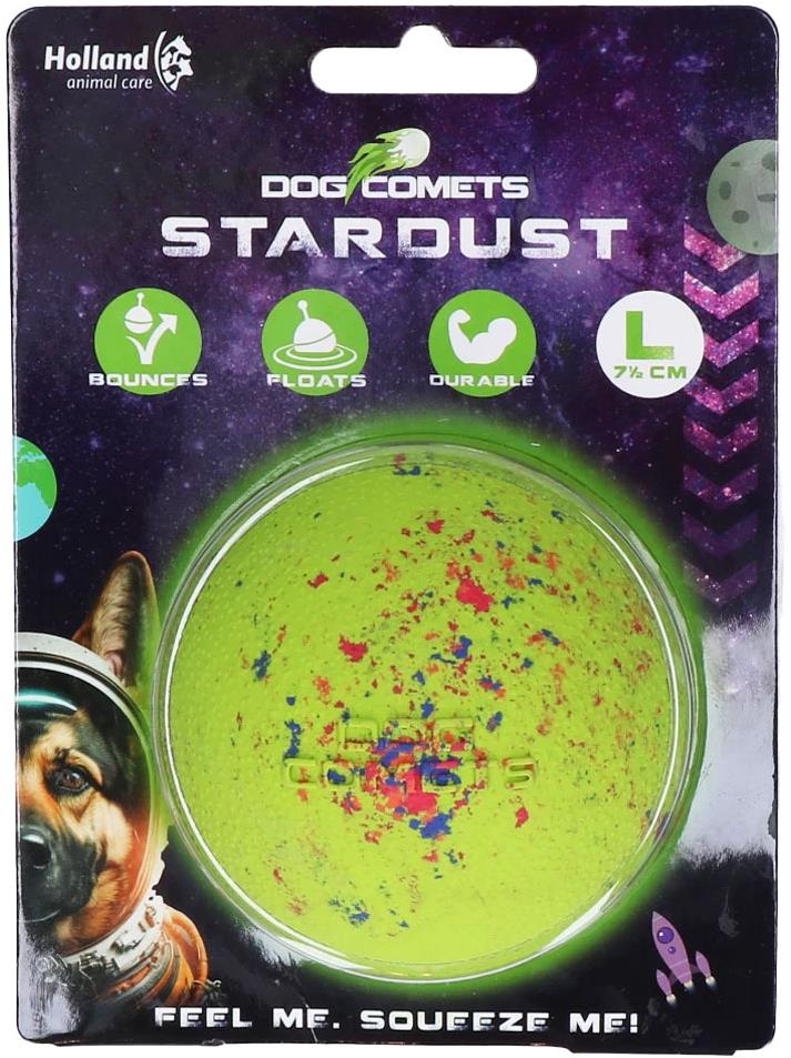 Dog Comets Stardust plávajúca lopta zelená L/7,5 cm