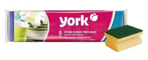 YORK hubka tvarovaná polyuretán 5 ks