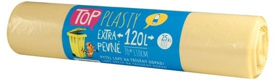 VIPOR LDPE TOP na plast 120 l, 25 ks, žlté