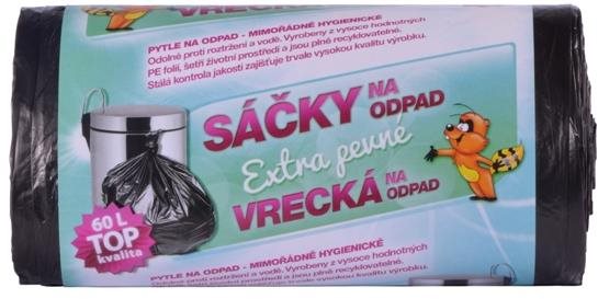 VIPOR HDPE 60 l, 50 ks, čierne