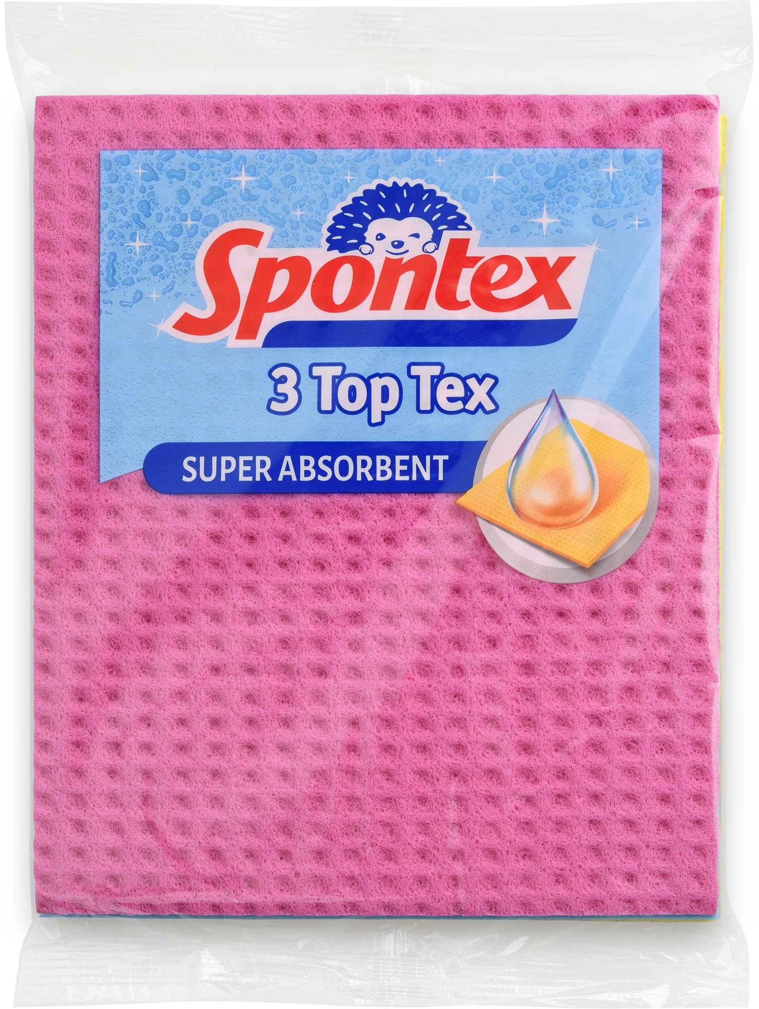 SPONTEX Top Tex hubková utierka 3 ks