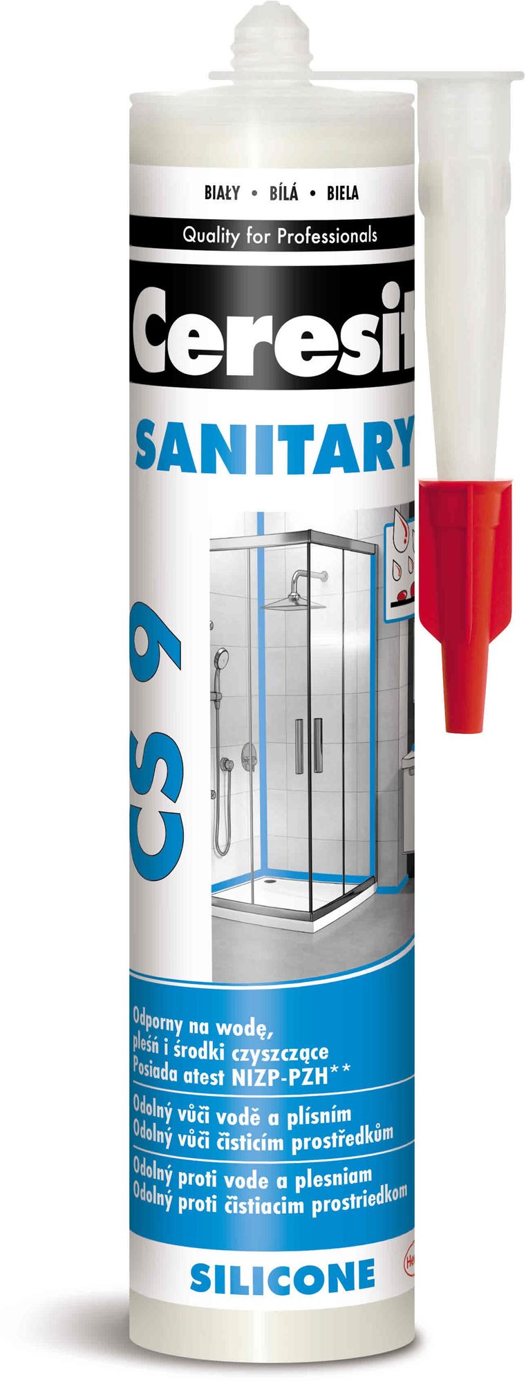 CERESIT CS 9 Sanitary, biely, 280 ml
