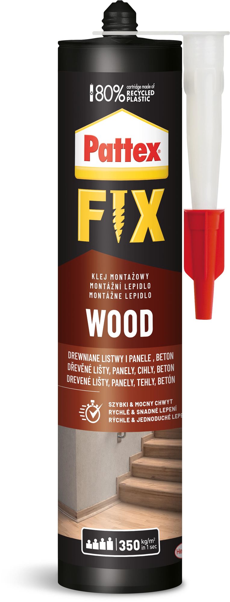 PATTEX FIX Wood (drevo) 385 g
