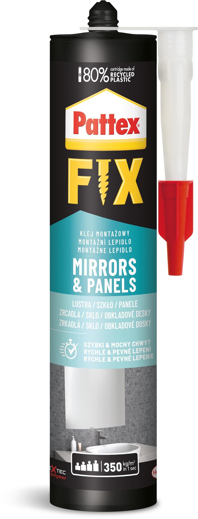 PATTEX FIX Mirrors & panels (zrkadlá a panely) 440 g