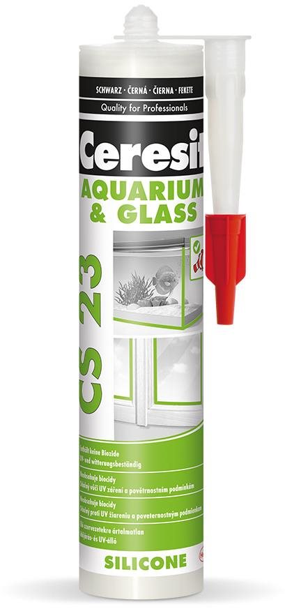 CERESIT CS 23 Glass, čierny, 280 ml