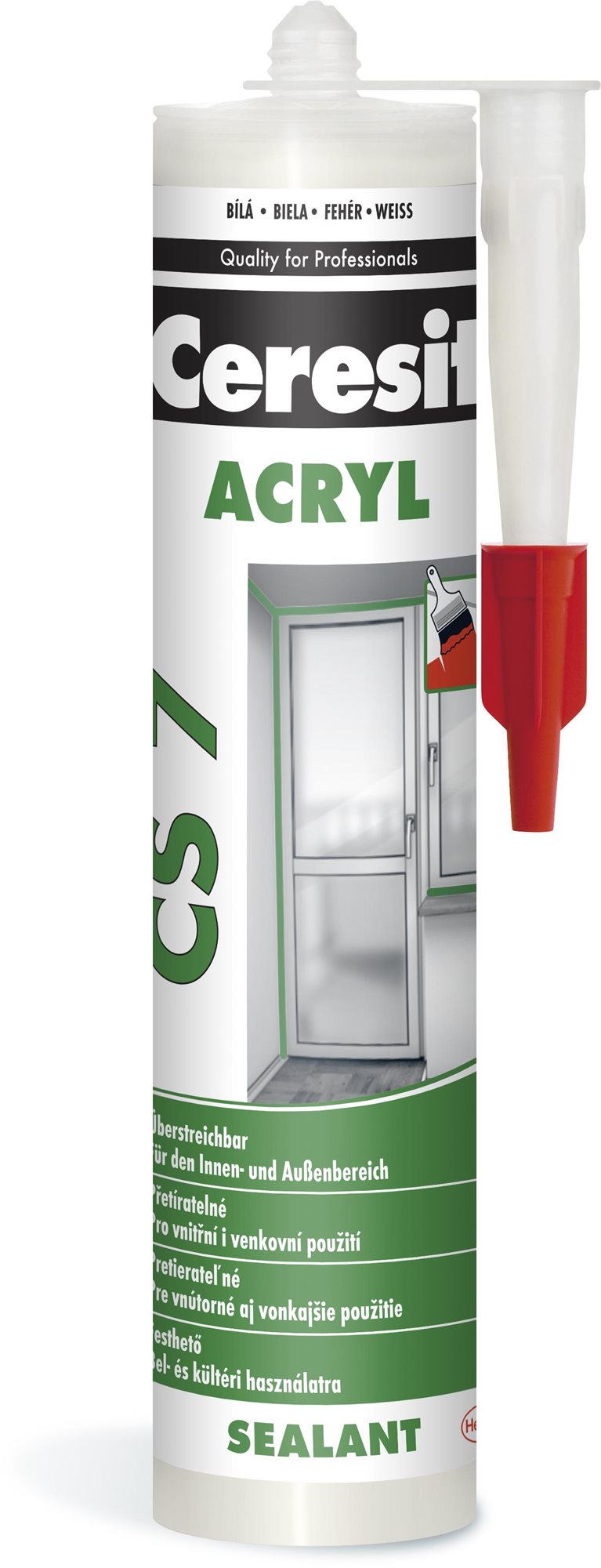 CERESIT CS 7 – Acryl, biely, 280 ml