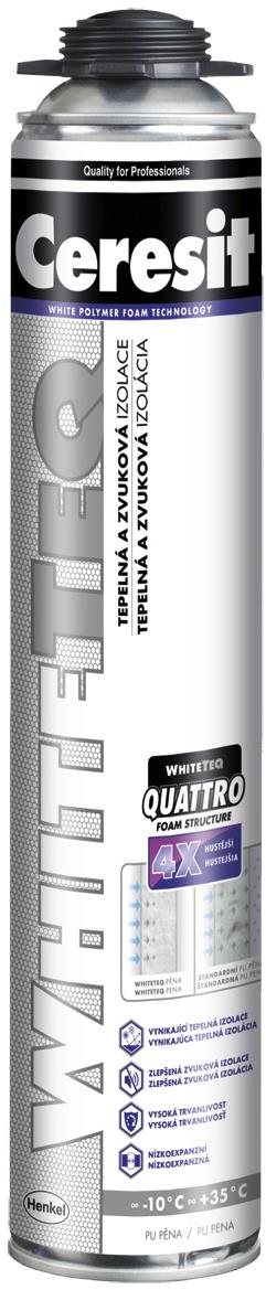CERESIT WhiteTeq pištoľová pena 750 ml