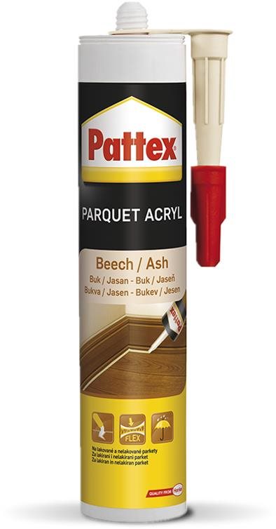 PATTEX Parket, tmel buk/jaseň, 310 ml