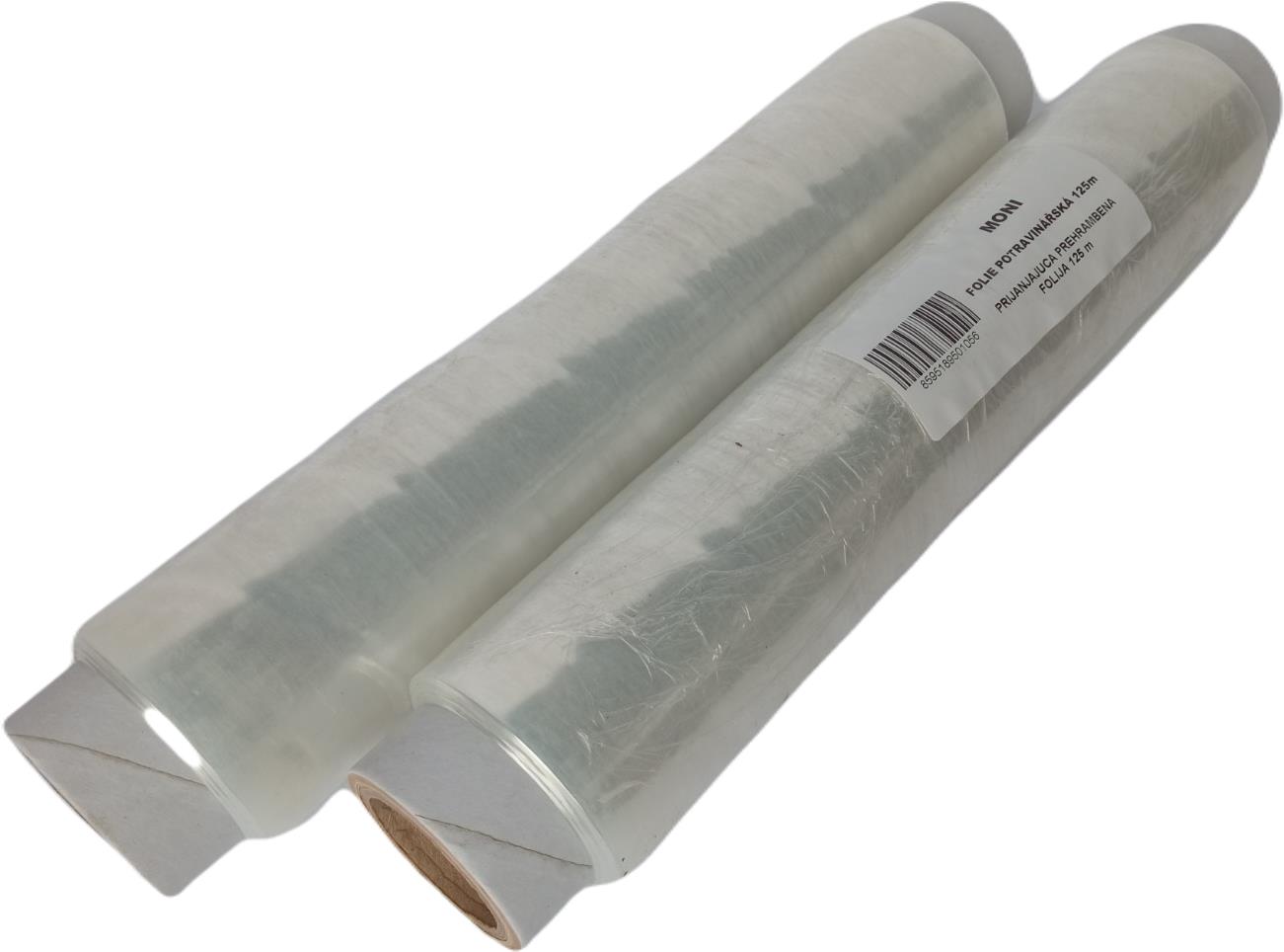 MONI Potravinárska fólia 29 cm × 125 m