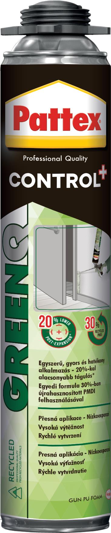 PATTEX GreenQ Pištoľová PU pena 750 ml