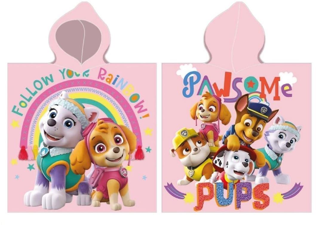 FARO Detské pončo Paw Patrol Pawsome 55/110 cm