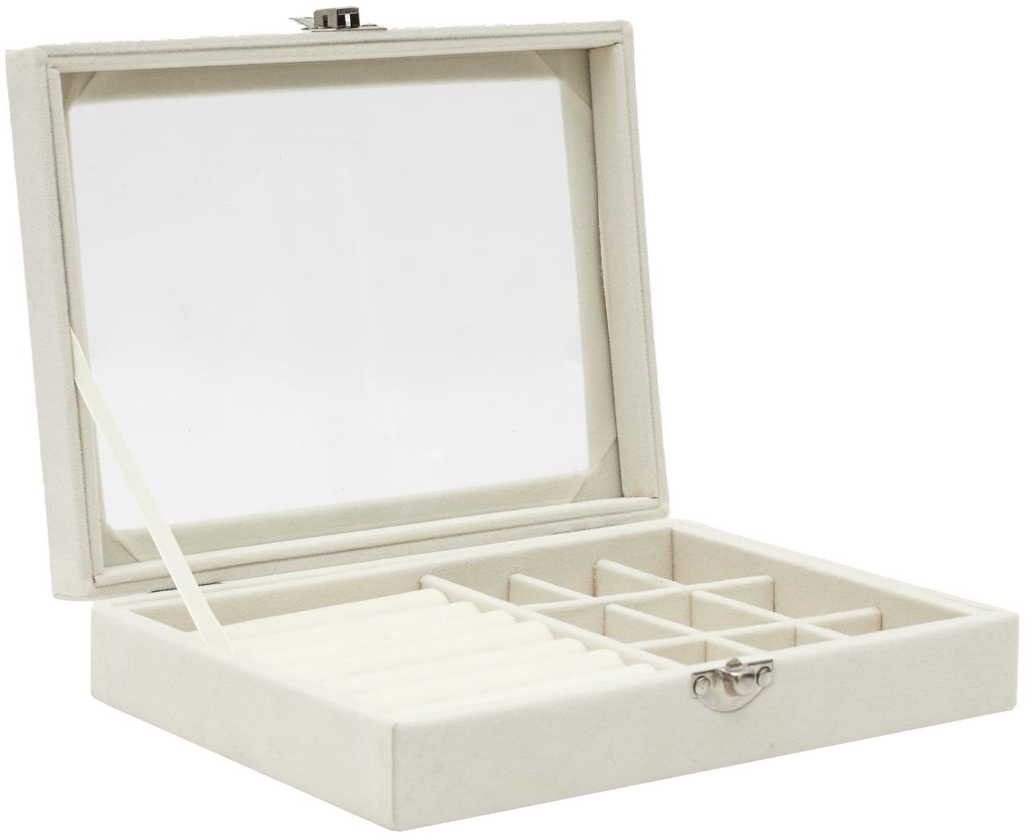 CMP Filcová šperkovnica biela