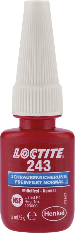 LOCTITE 243 zaisťovač skrutiek 5 ml