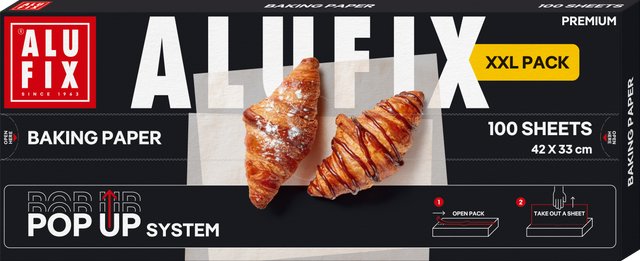 ALUFIX Papier na pečenie (100 ks)