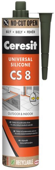 CERESIT CS 8 univerzálny silikón biely 280 ml
