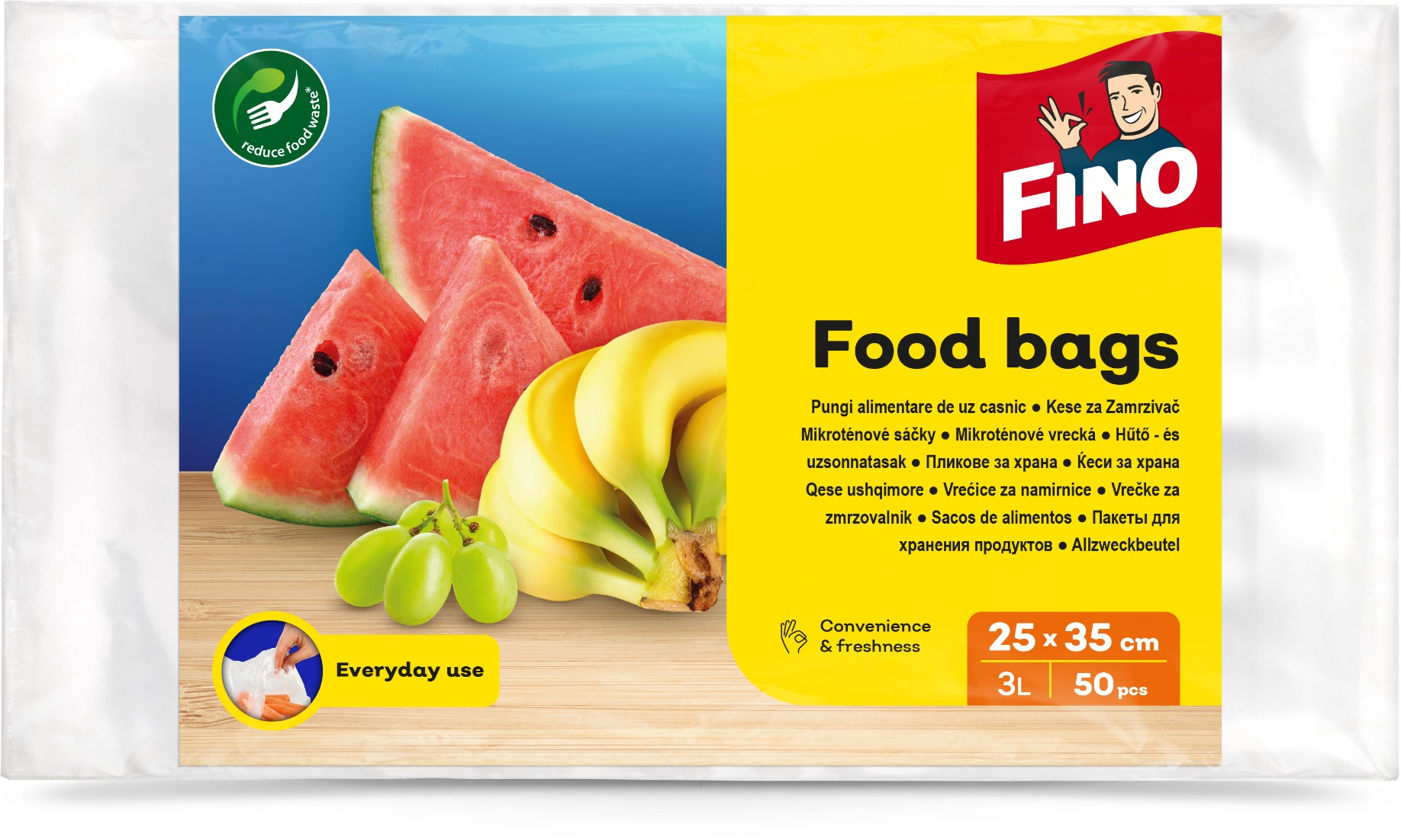 FINO Mikroténové vrecká 50 ks
