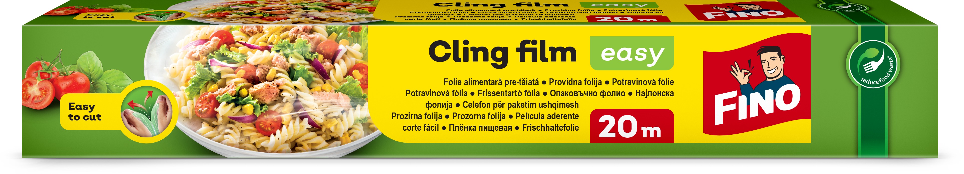 FINO Potravinová fólia EASY CUT 20 m × 29 cm