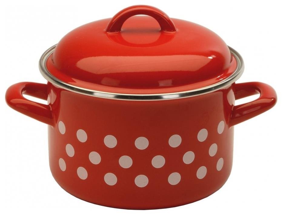 Metalac Červená bodka, Standard s pokrievkou 20 cm, 4 l