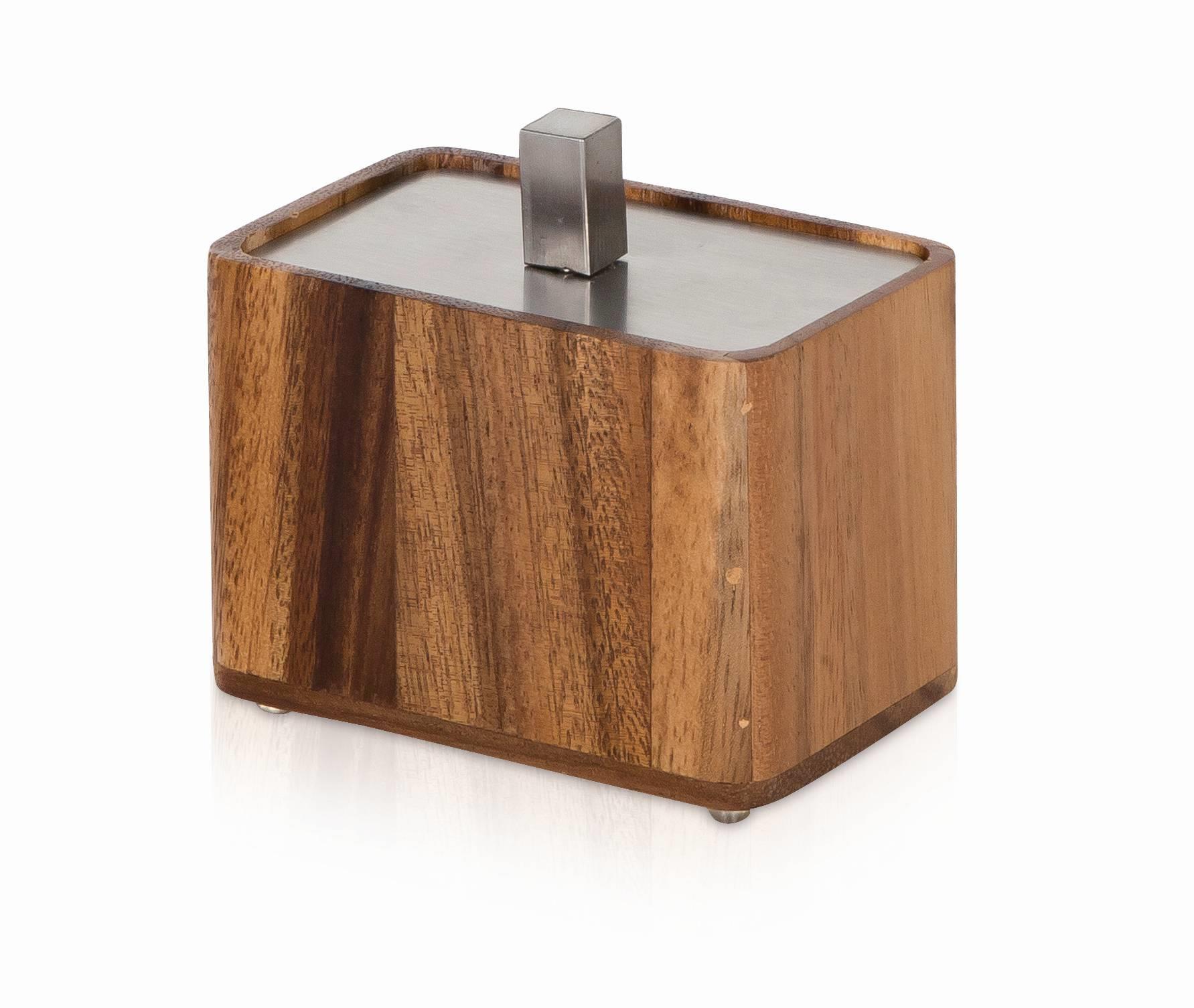 Möve Wood s poklopom 11,5 cm, agát