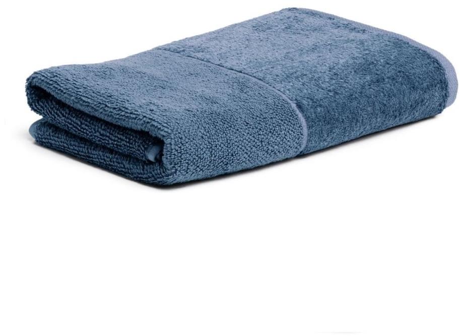 Möve Bambusový uterák 50 × 100 cm sivo-modrý