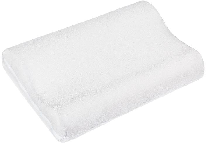 Bellatex Anatomický vankúš froté 2002/042 45 × 30 cm, svetlosivý