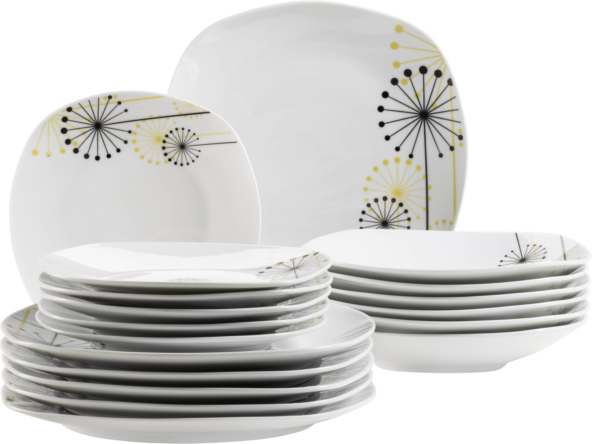 DOMESTIC Jedálenská súprava VANESA 18 ks