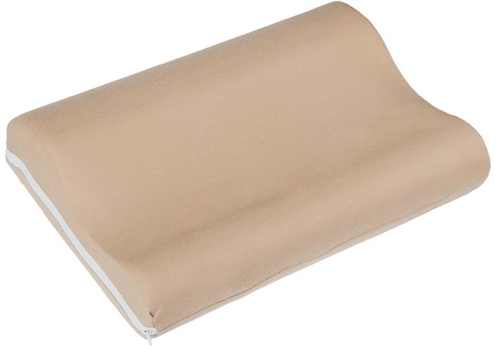 Bellatex Obliečka na anatomický vankúš Jersey, 45 × 30 cm, kávová