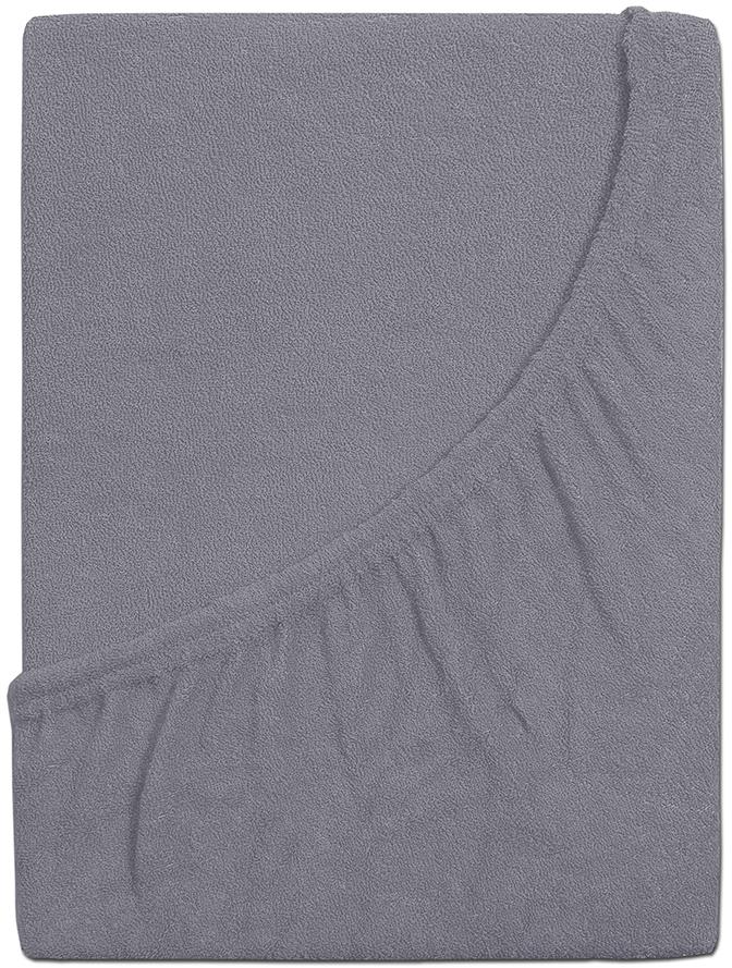 B.E.S. – Petrovice Prestieradlo froté PERFECT – 140 × 200 cm, Sivá